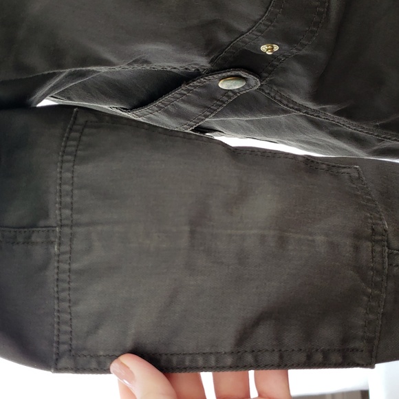 J. Crew Relaxed Boyfriend Field Jacket in Olive Size Small - Picture 10 of 13